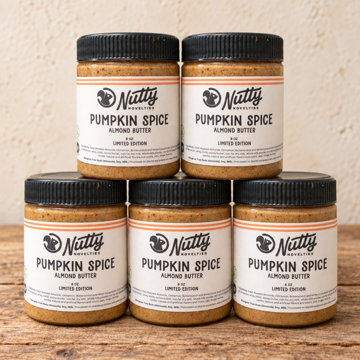 LIMITED EDITION! Pumpkin Spice Almond Butter