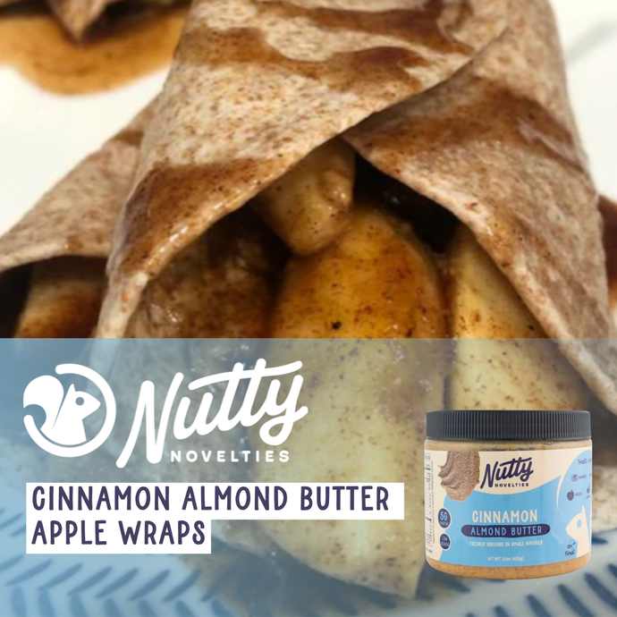 Cinnamon Almond Butter Apple Wraps