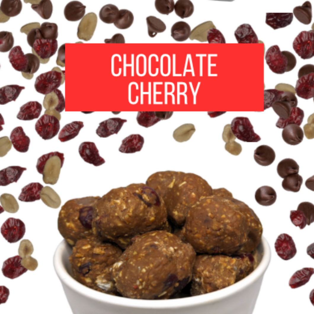 Chocolate Cherry Energy Bites
