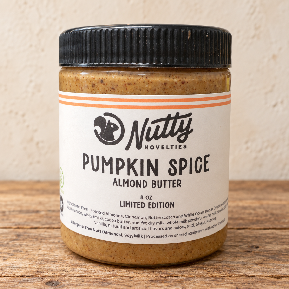 LIMITED EDITION! Pumpkin Spice Almond Butter