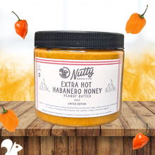 Load image into Gallery viewer, LIMITED EDITION! EXTRA HOT Habanero Honey Peanut Butter
