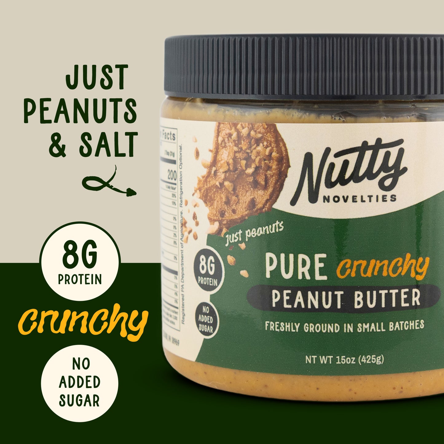 Pure Crunchy Peanut Butter
