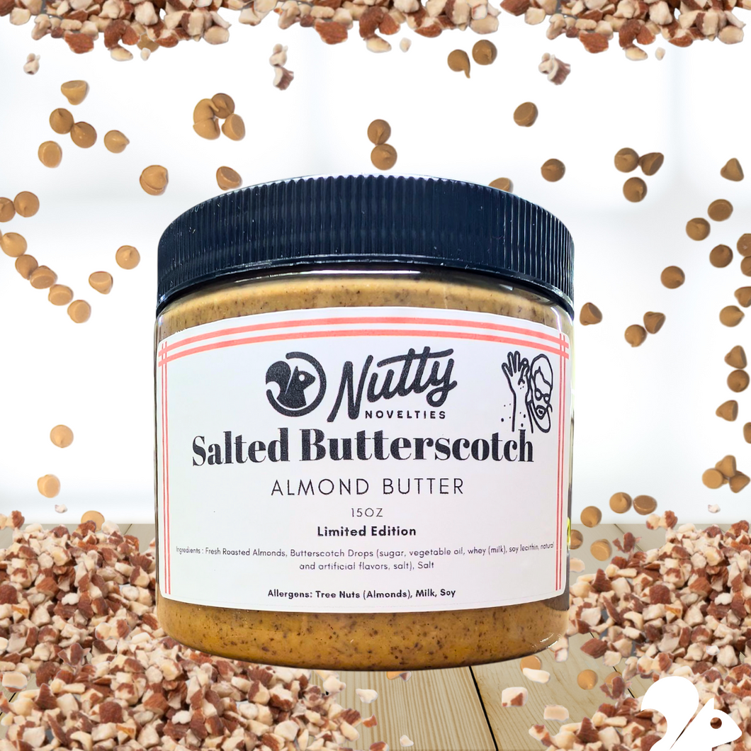 Salted Butterscotch Almond Butter