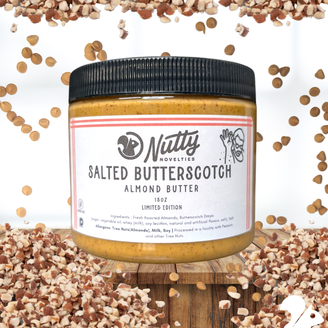 LIMITED EDITION! Salted Butterscotch Almond Butter
