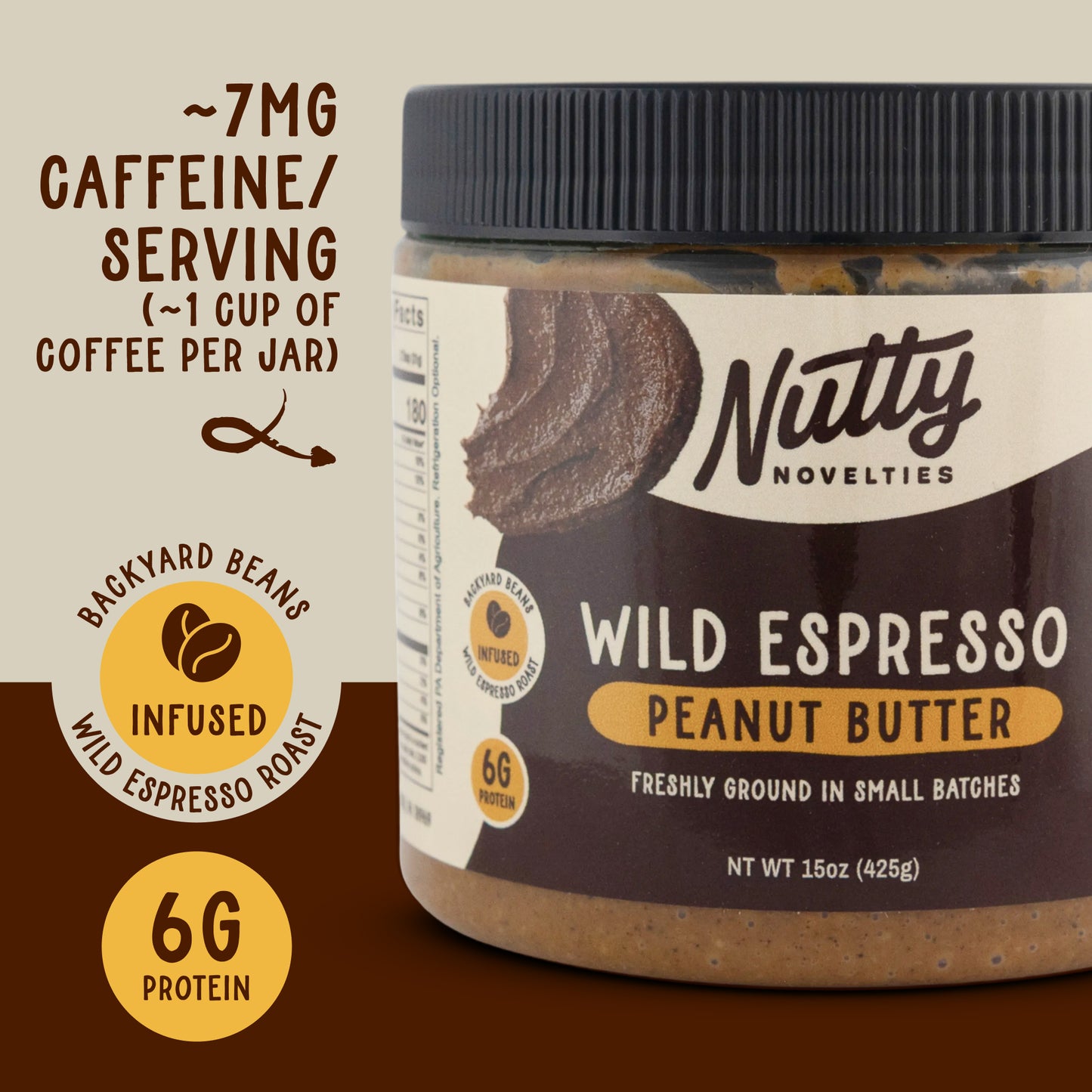 Wild Espresso Peanut Butter