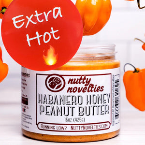 EXTRA HOT Habanero Honey Peanut Butter